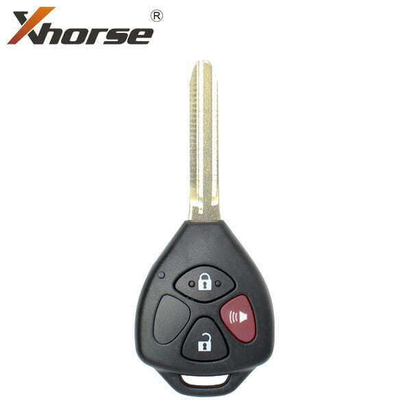 Xhorse - Toyota Style / 3-Button Universal Remote Head Key for VVDI Key Tools / XKTO04EN Xhorse - Toyota Style / 3-Button Universal Remote Head Key for VVDI Key Tools / XKTO04EN